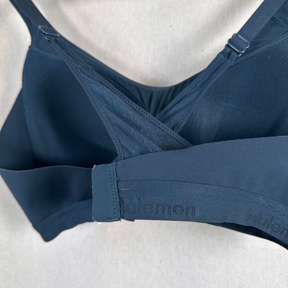 Lululemon Up For It Bra Nocturnal Teal | Size L - Picture 6 of 8